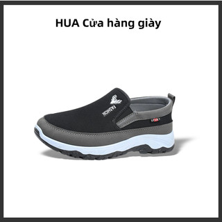 Hua giày vải canvas đế mềm phong cách bắc kinh cổ điển
