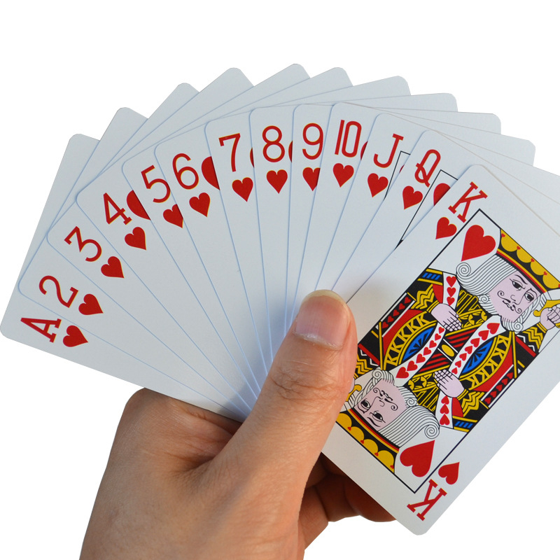 Poker Thẻ Trò Chơi Bằng Nhựa pvc Chống Nước Chống Gấp Lại Được Kích Thước 5.7 * 8.7cm Poker Thẻ Trò Chơi Bằng Nhựa pvc Chống Nước Chống Gấp Lại Được Kích Thước 5.7 * 8.7cm