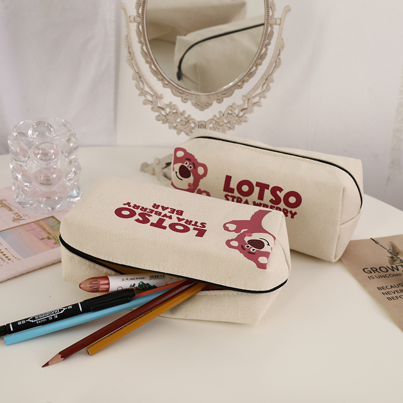 Hộp Bút Vải Lớn Thích Hợp Cho Học Sinh Để Sử Dụng