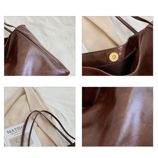 Moweikaidi Túi Xách Da pu Bóng Thời Trang Thu Đông Cho Nữ