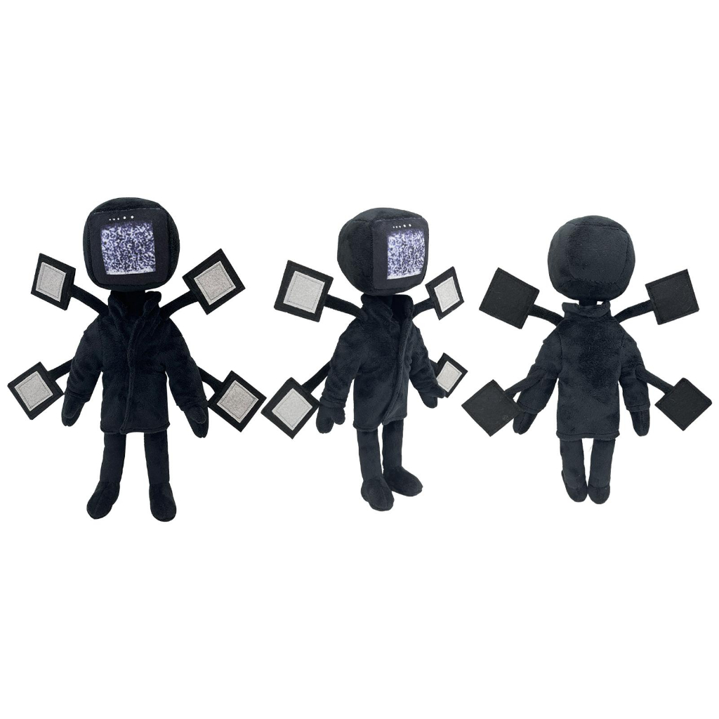 Skibidi Thú Nhồi Bông Hình Người Đàn Ông / tv Vệ Sinh Titan Mới