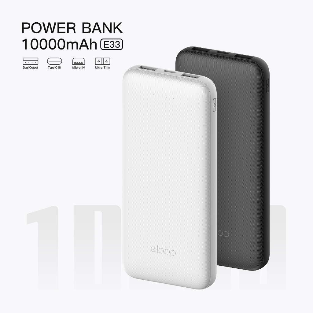 Pin Sạc Dự Phòng orsen e33 10000mah 2.4a 12w