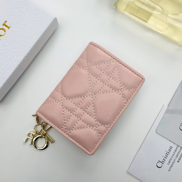 Mới Ví Da Cừu dior Đựng Thẻ s0011