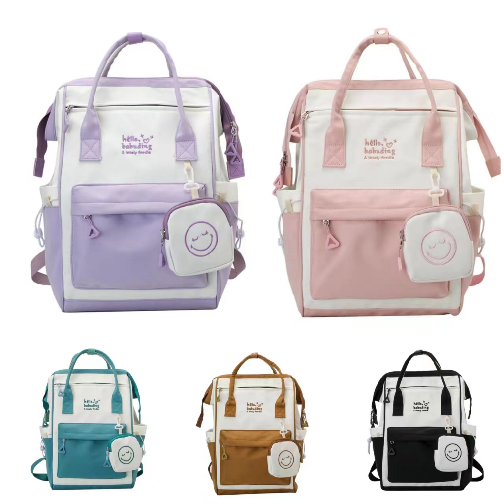 Balo Thời Trang Hàn Quốc Ngăn Chứa Rộng 15 inch