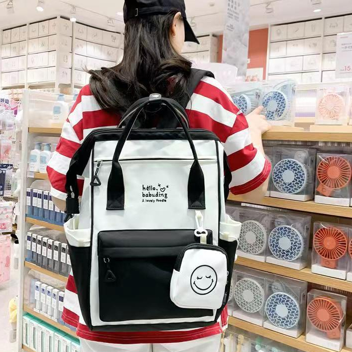 Balo Thời Trang Hàn Quốc Ngăn Chứa Rộng 15 inch