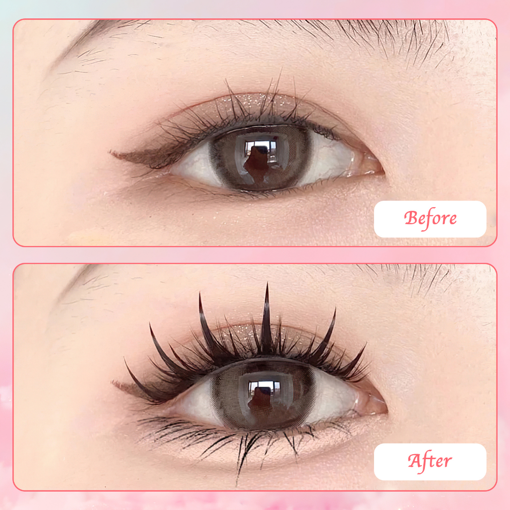 Aimeeoran Lông Mi Giả Mềm Mại Dày Ba Hàng Chuyên Dụng
