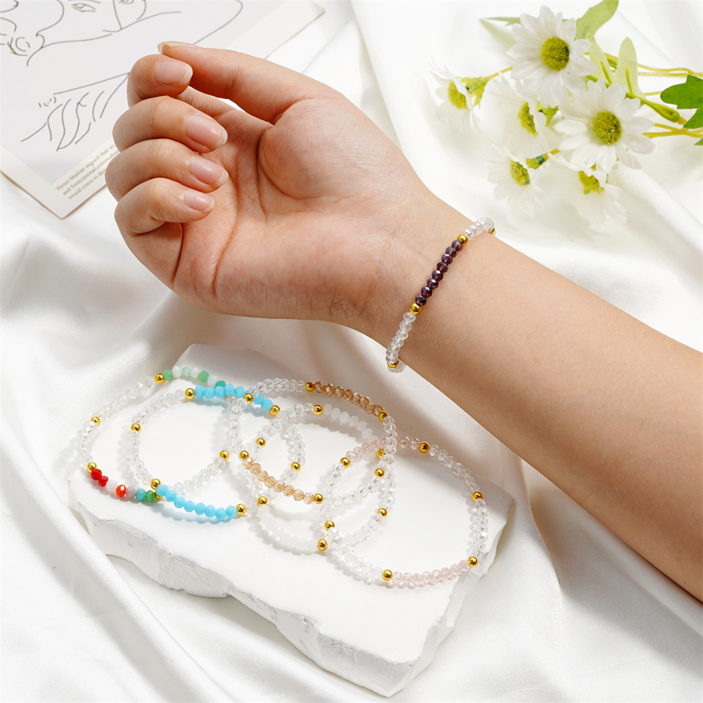 St. kunkka Vòng Tay Chuỗi Hạt Pha Lê Đường Kính 6.5cm Quà Tặng Sinh Nhật Cho Cặp Đôi