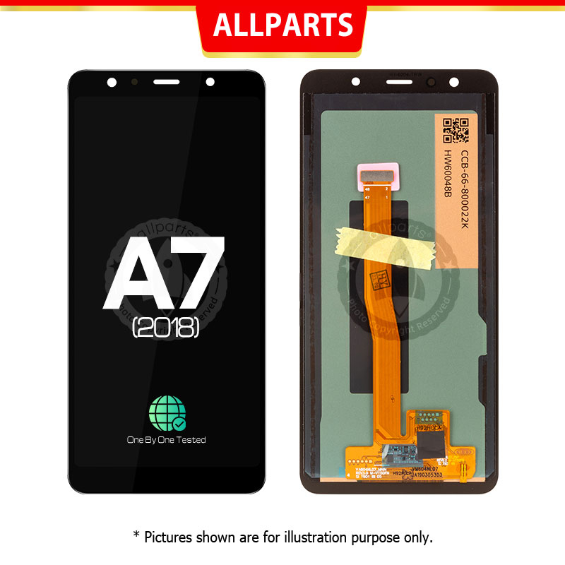 Màn hình cảm ứng OLED ALLPARTS thích hợp cho SAMSUNG A7 2018 A750
