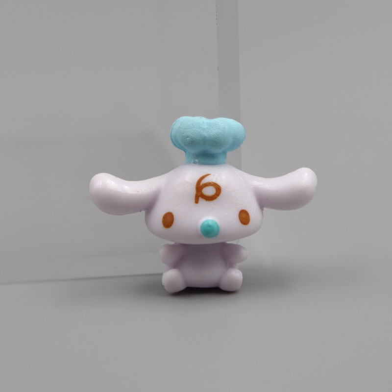 1 Mô Hình Nhân Vật sanrio hello kitty kuromi my melody Cinnamoroll 2-3cm Bằng pvc