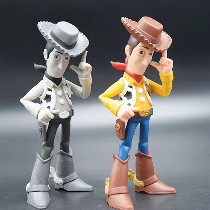 DISNEY Mô Hình Đồ Chơi Nhân Vật Phim Hoạt Hình toy story 4 woody cowboy Bằng pvc 19cm