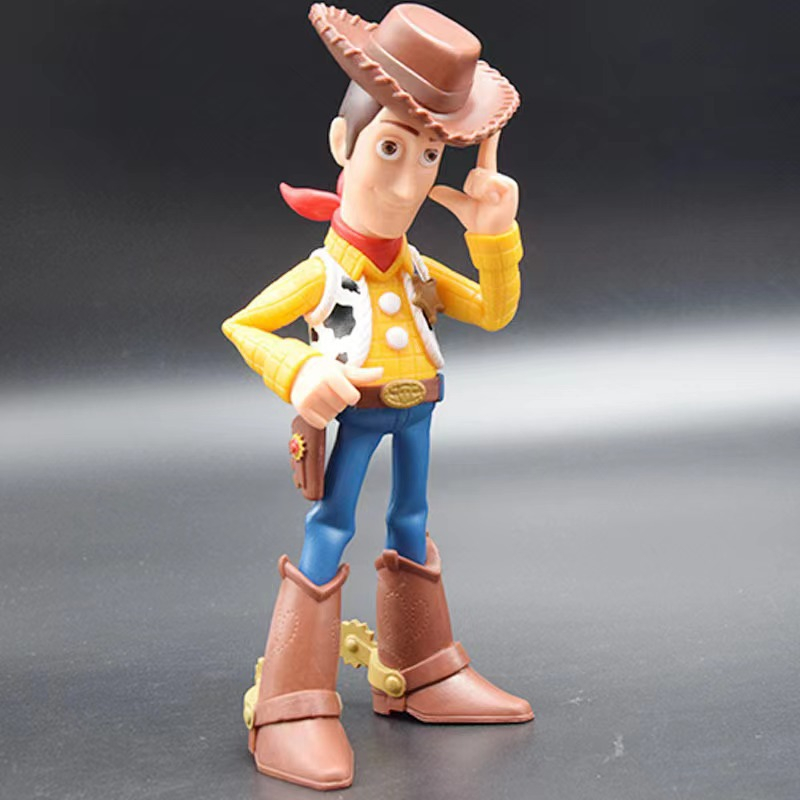 DISNEY Mô Hình Đồ Chơi Nhân Vật Phim Hoạt Hình toy story 4 woody cowboy Bằng pvc 19cm