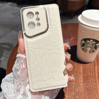 Bao Da Điện Thoại Hoa Trà Xanh Cho oppo find x5 pro find x6 pro Ốp