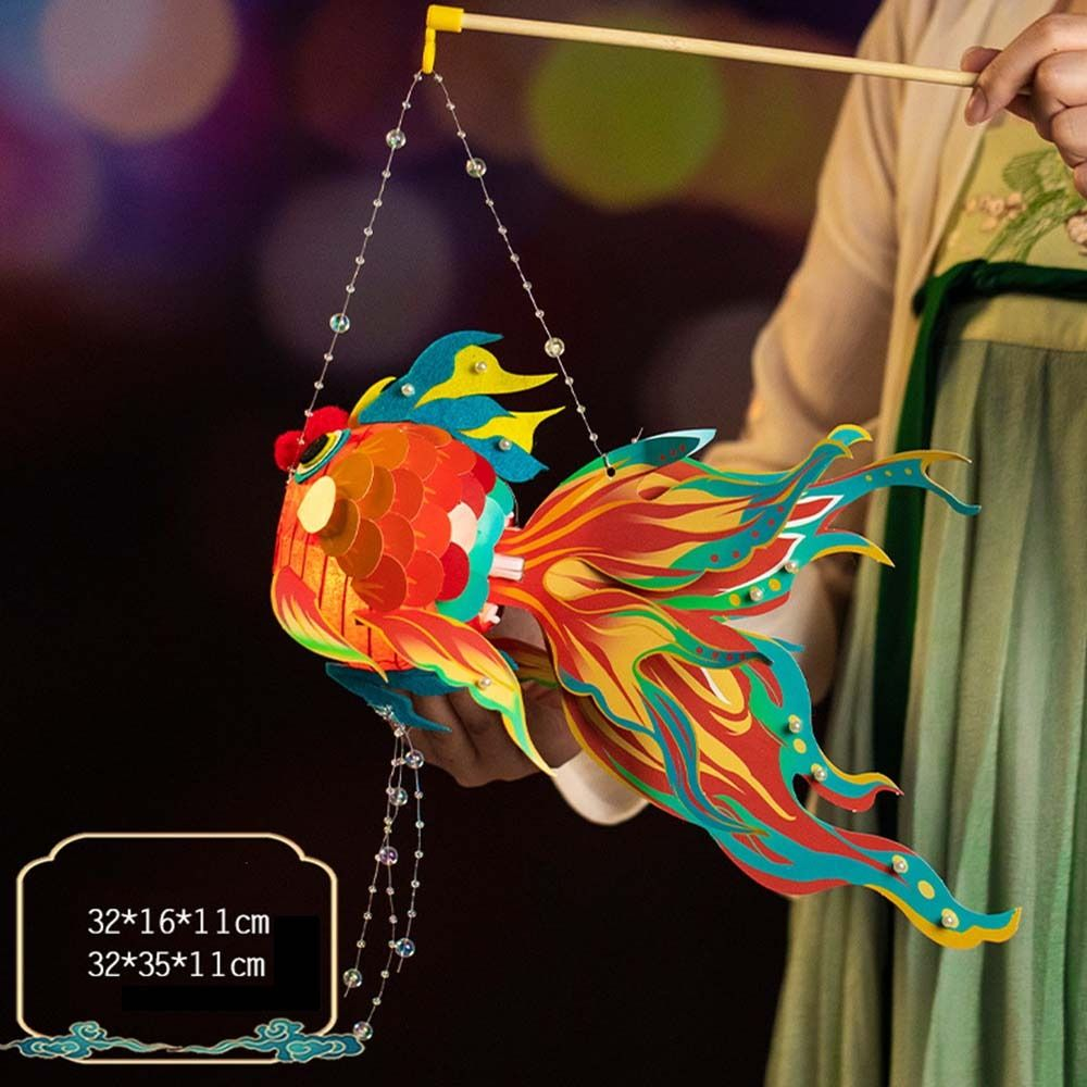 Lồng đèn giấy  hình cá chép độc đáo sáng tạo phù hợp cho lễ hội/ đám cưới/ làm quà tặng/ trung thu