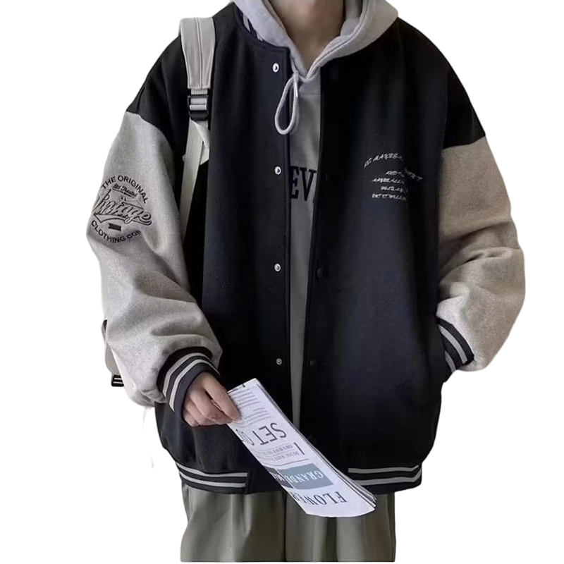 Esea Áo Khoác Bóng Chày Tay Dài Phong Cách Đường Phố Nhật Bản Giản Dị Thời Trang Thường Ngày Mới Dành Cho Nam Và Nữ