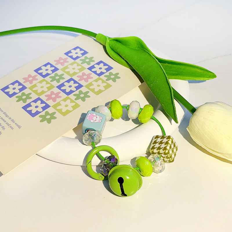 Móc Khóa Điện Thoại Có Chuông Kiểu Hoạt Hình Sáng Tạo