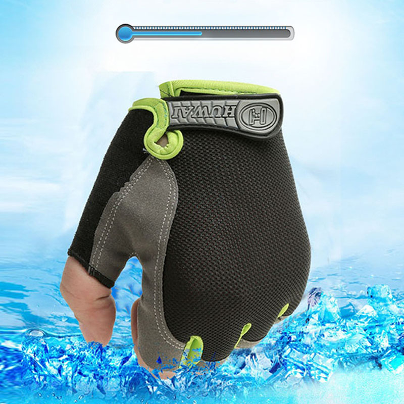 Găng Tay Thể Thao Nửa Ngón Chống Trượt Thống Khí Tập Gym/Yoga Tập Xà Đợn Cho Nam và Nữ