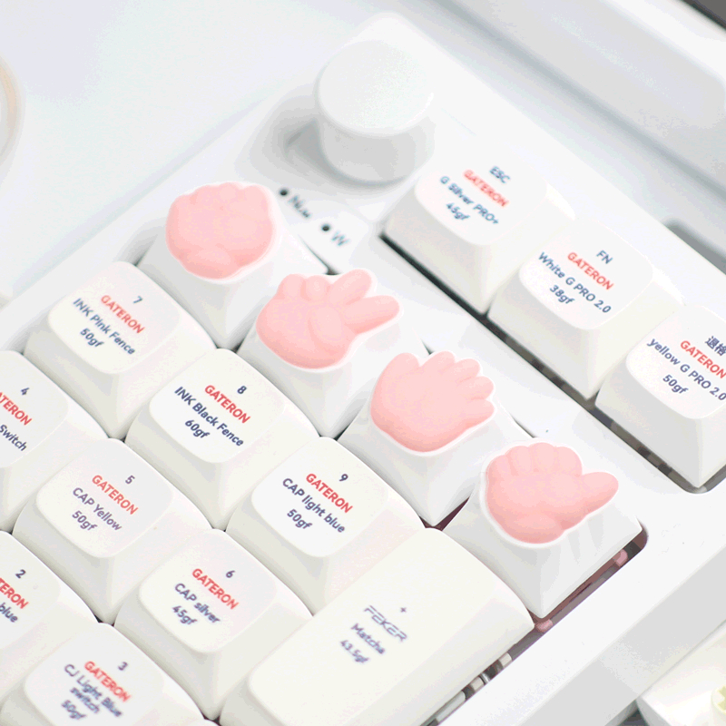 Kéo Cắt Giấy Bằng Silicon Màu Hồng Dễ Thương silicone