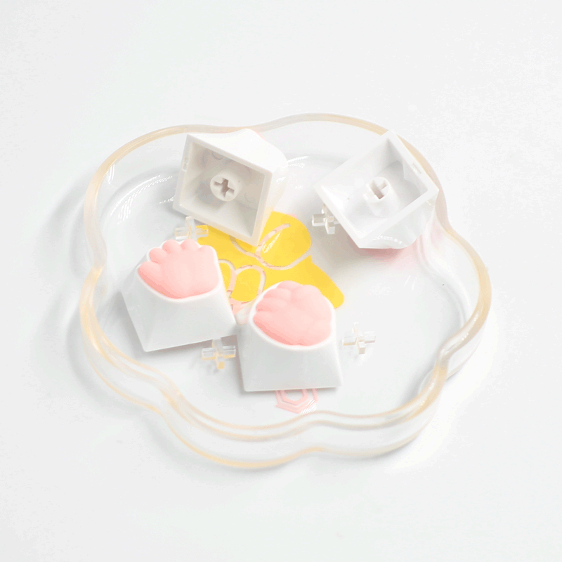 Kéo Cắt Giấy Bằng Silicon Màu Hồng Dễ Thương silicone