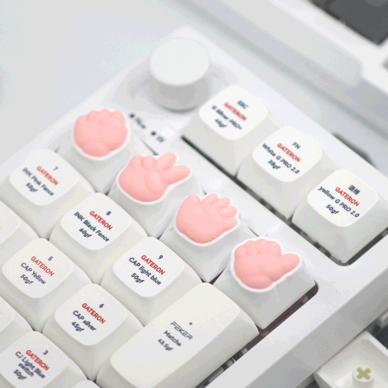 Kéo Cắt Giấy Bằng Silicon Màu Hồng Dễ Thương silicone