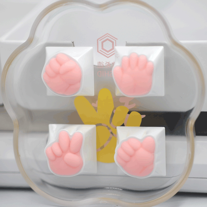 Kéo Cắt Giấy Bằng Silicon Màu Hồng Dễ Thương silicone