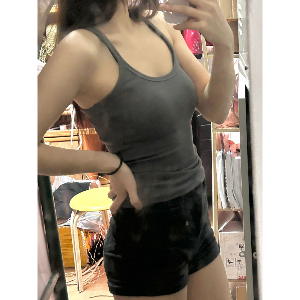 Xiaozhainv Áo Croptop Sát Nách Ôm Dáng Co Giãn Tốt Thời Trang Mùa Hè 4 Màu Sắc Lựa