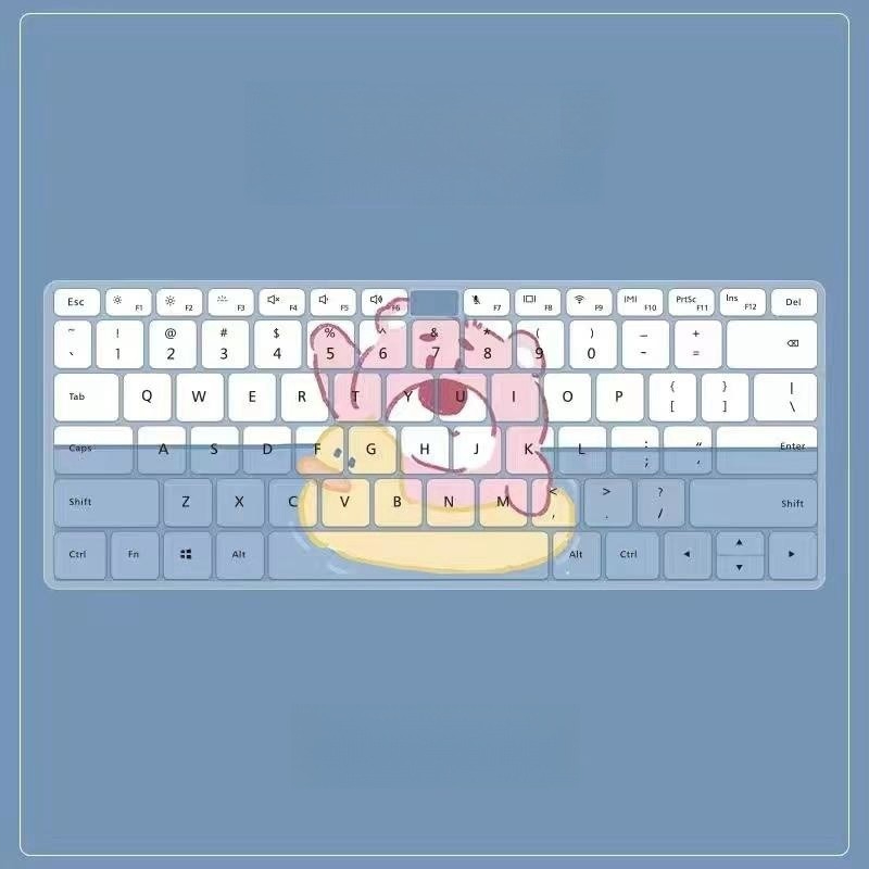 ⭐️Lotso & Doraemon⭐️Keyboard cover For MacBook New m2 Air15 Air13 Pro14 M1 2020 Air13 Pro13.3 Retina A1502 A1466 A1706 A2251 A2179 touchbar Pro13 inch Waterproof keyboard cover