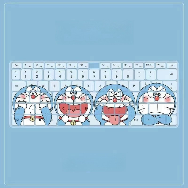 ⭐️Lotso & Doraemon⭐️Keyboard cover For MacBook New m2 Air15 Air13 Pro14 M1 2020 Air13 Pro13.3 Retina A1502 A1466 A1706 A2251 A2179 touchbar Pro13 inch Waterproof keyboard cover