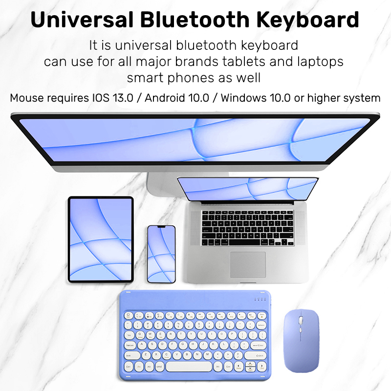 NIXXOS Bao Da Máy Tính Bảng Kèm Bàn Phím bluetooth Xoay Tròn Cho ipad 720 10th / 9th / 8th / 7th gen 10.9 'air4 / air5