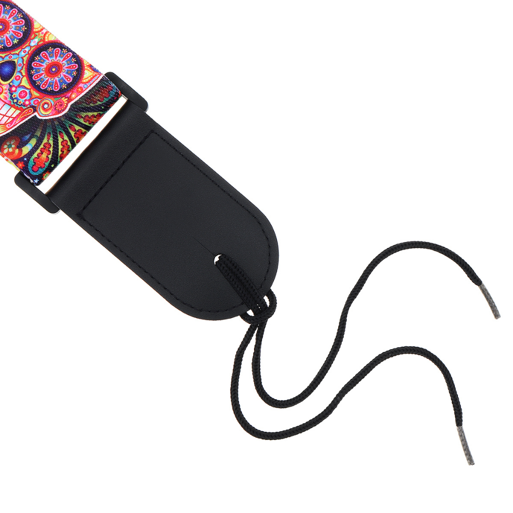 Dây Đeo Đàn guitar Bằng Da pu Rộng 5cm Dài 110-150cm Có Thể Điều Chỉnh