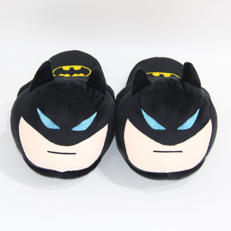 Dép Lê Bông Giữ Ấm In Hoạt Hình pokemon dark knight bruce wayne batman 28cm Dành Cho Nam Nữ