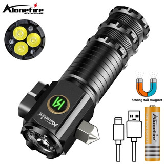 Alonefire đèn pin led x55 đa năng có thể sạc lại dùng ngoài trời
