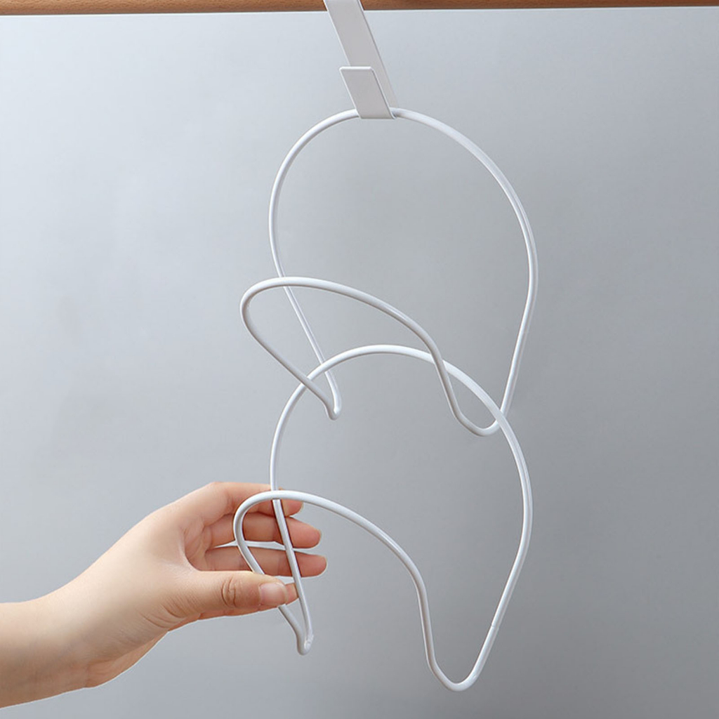 Móc Treo Mũ, Khăn, Túi Xách Và Quần Áo 5 Tầng -  Móc Treo Nón Sau Cánh Cửa Bằng Sắt Tiết Kiệm Không Gian Đa Năng