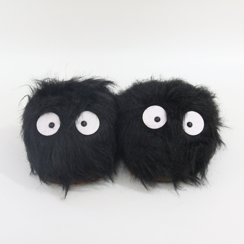 Dép Bông Đi Trong Nhà Hình Hoạt Hình anime spirited away fairydust Suwatari totoro 28cm Giữ Ấm Mùa Đông Cho Nam Nữ