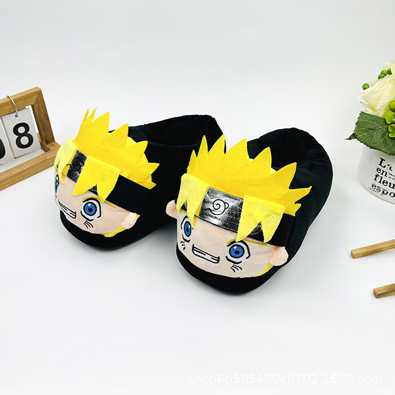Dép Bông Đi Trong Nhà Hình Nhân Vật uzumaki naruto 28cm Cho Nam Nữ