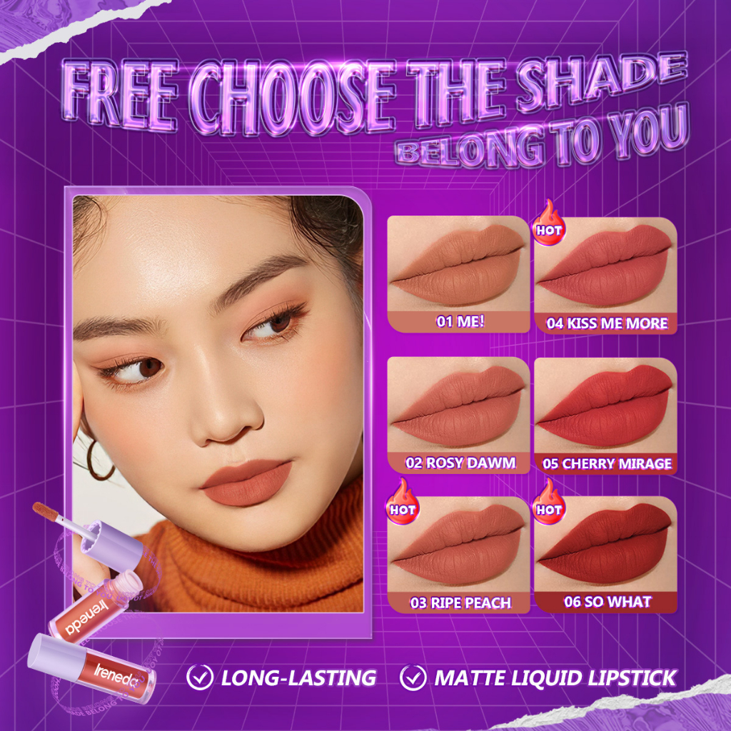 Son kem lì Focallure mịn mượt như nhung lâu trôi chống thấm nước chất lượng cao