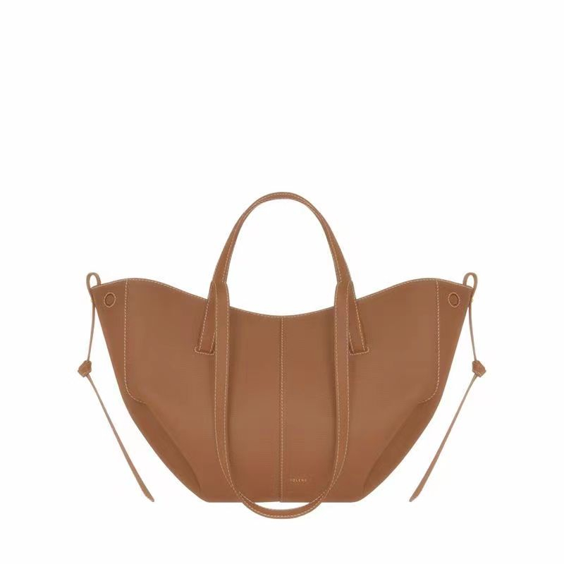 Polene Túi Xách tote Xếp Ly Thời Trang Mùa Xuân 2022 Cho Nữ