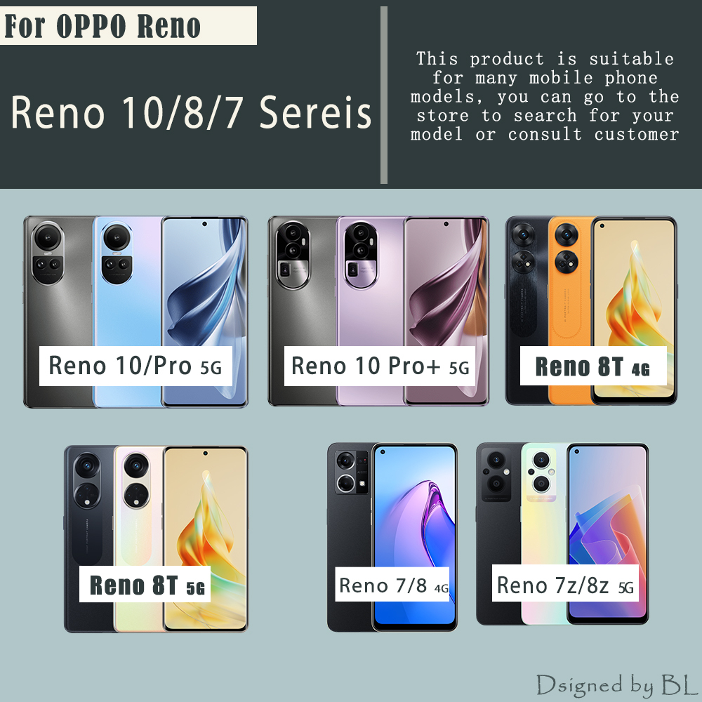 Ốp Điện Thoại Đính Đá 3d Cho oppo reno 10 pro 5g reno 8t reno8 t 5g 4g reno8 reno7 4g reno 8z 7z 5g reno8 pro 5g reno 6 4g 2f