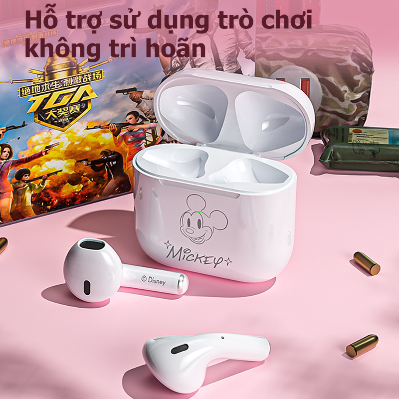 Disney FX-951B Tai nghe Bluetooth không dây âm thanh hifi có micro màn hình hd Có mic
