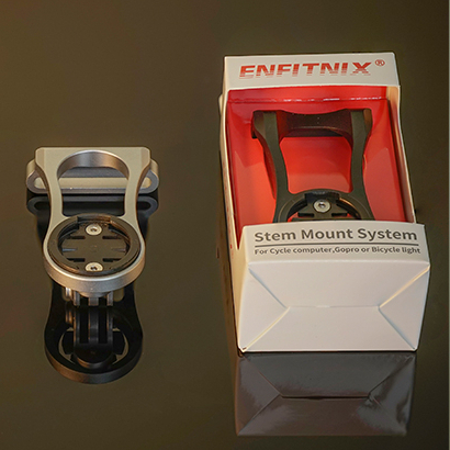 Enfitnix Giá Đỡ Đèn gopro garmin bryton cateye Bằng Hợp Kim Gắn Ghi Đông Xe Đạp