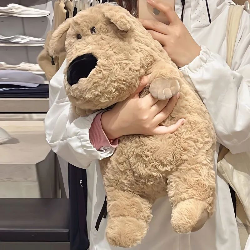 Dễ Thương Thú Nhồi Bông Hình Chú Chó Mũi To Đáng Yêu