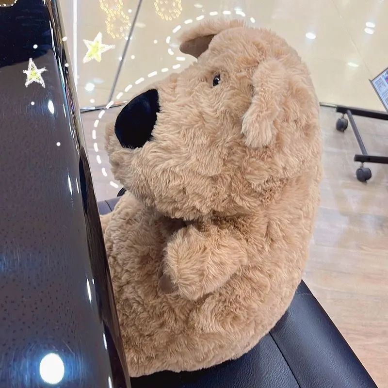 Dễ Thương Thú Nhồi Bông Hình Chú Chó Mũi To Đáng Yêu