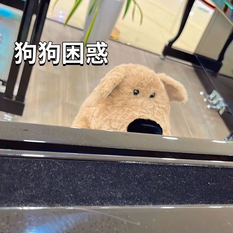 Dễ Thương Thú Nhồi Bông Hình Chú Chó Mũi To Đáng Yêu