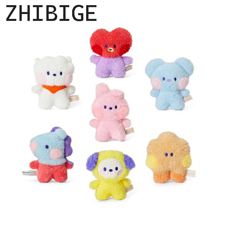 Móc Khóa Búp Bê Nhồi Bông BT21 Dễ Thương 12cm