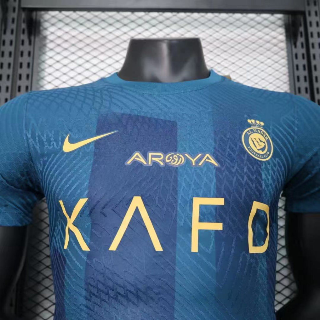 Áo Thun Bóng Đá Sân Khách al-nassr fc Size s-Xl * Chất Lượng Cao