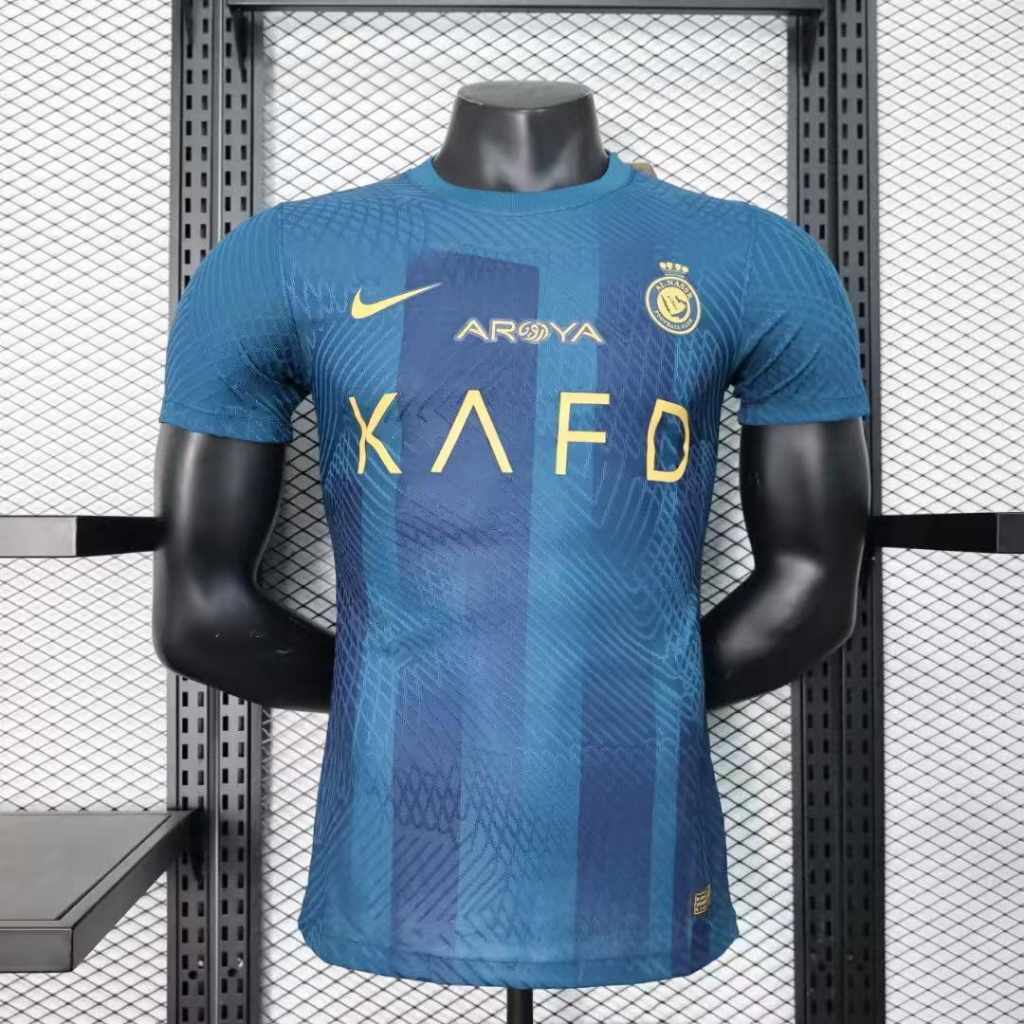 Áo Thun Bóng Đá Sân Khách al-nassr fc Size s-Xl * Chất Lượng Cao