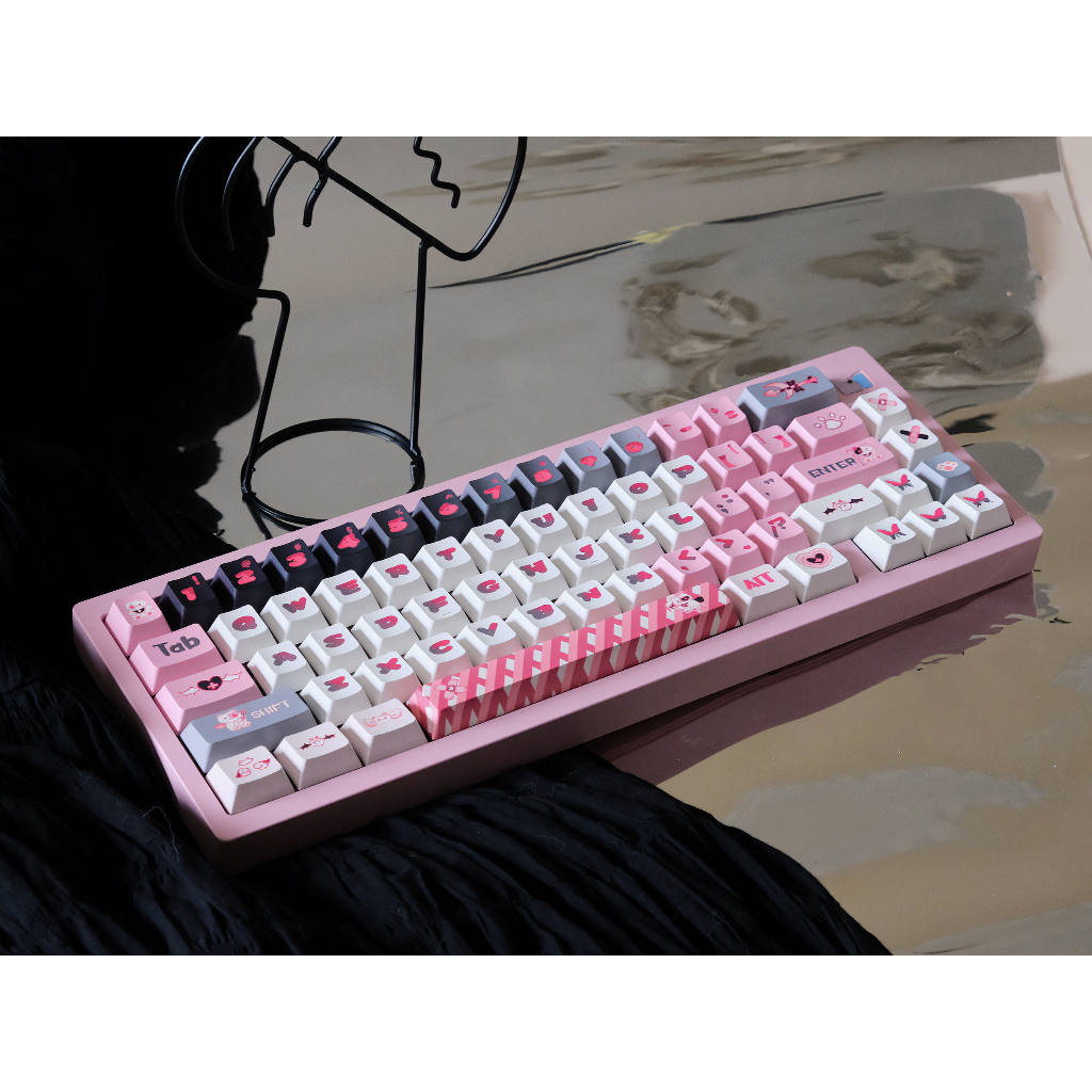 Demon bear Bộ Bàn Phím Cơ 142 Phím pbt Màu cherry profile Cá Nhân Hóa gmk