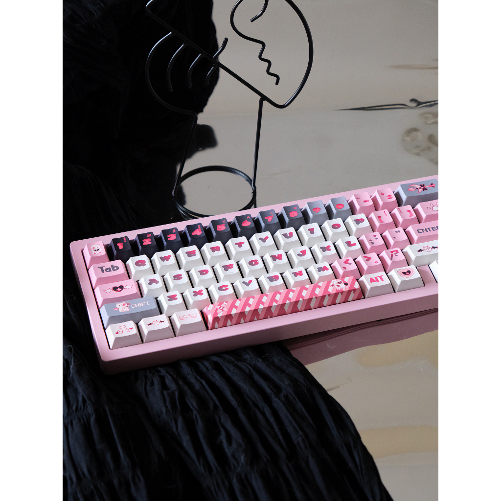 Demon bear Bộ Bàn Phím Cơ 142 Phím pbt Màu cherry profile Cá Nhân Hóa gmk