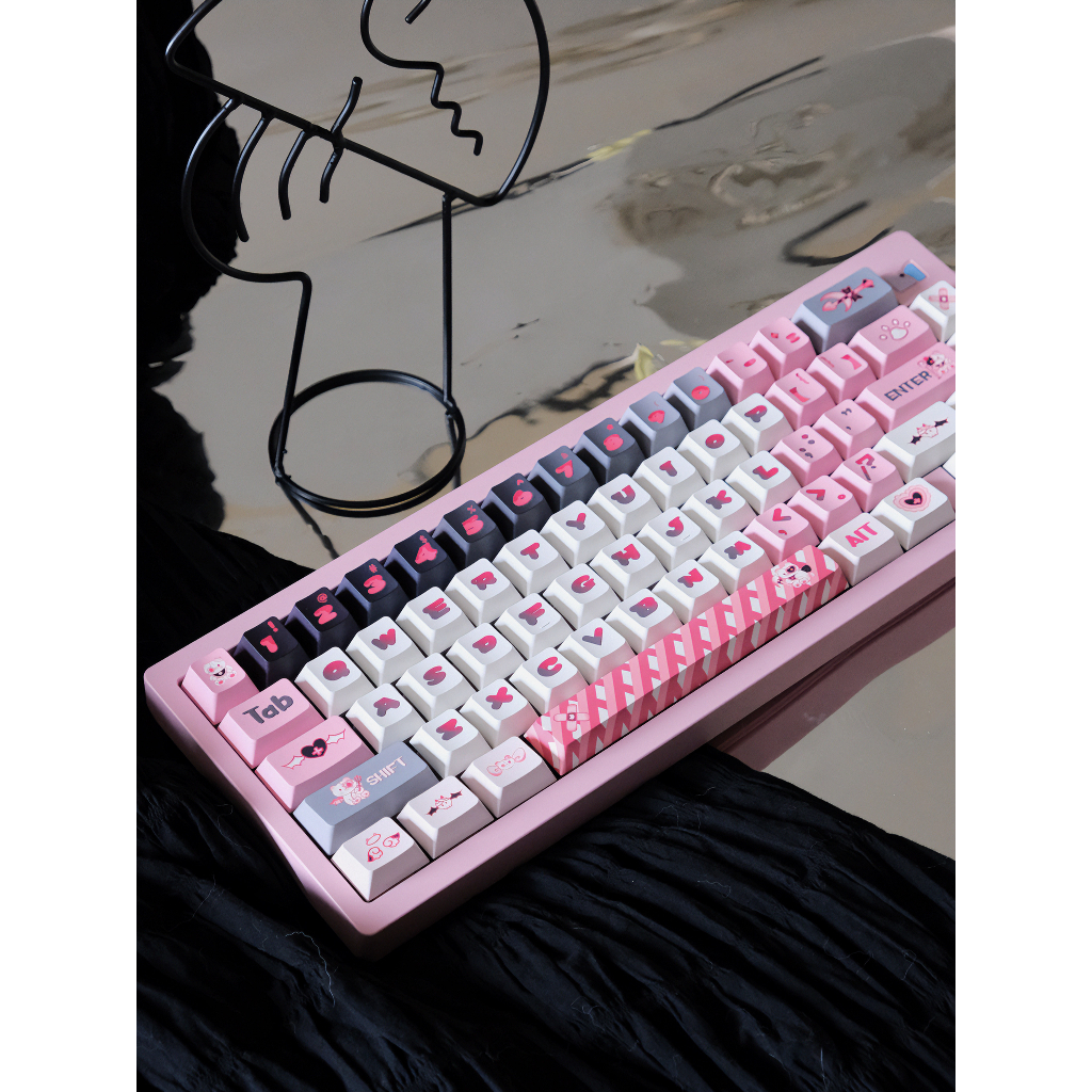 Demon bear Bộ Bàn Phím Cơ 142 Phím pbt Màu cherry profile Cá Nhân Hóa gmk