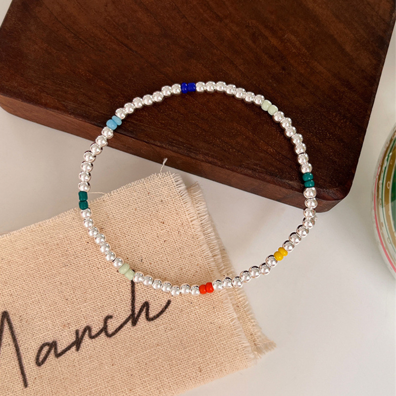 Dopamine Vòng Tay Hạt Mặt Cười Nhiều Màu Ngọt Ngào y2k