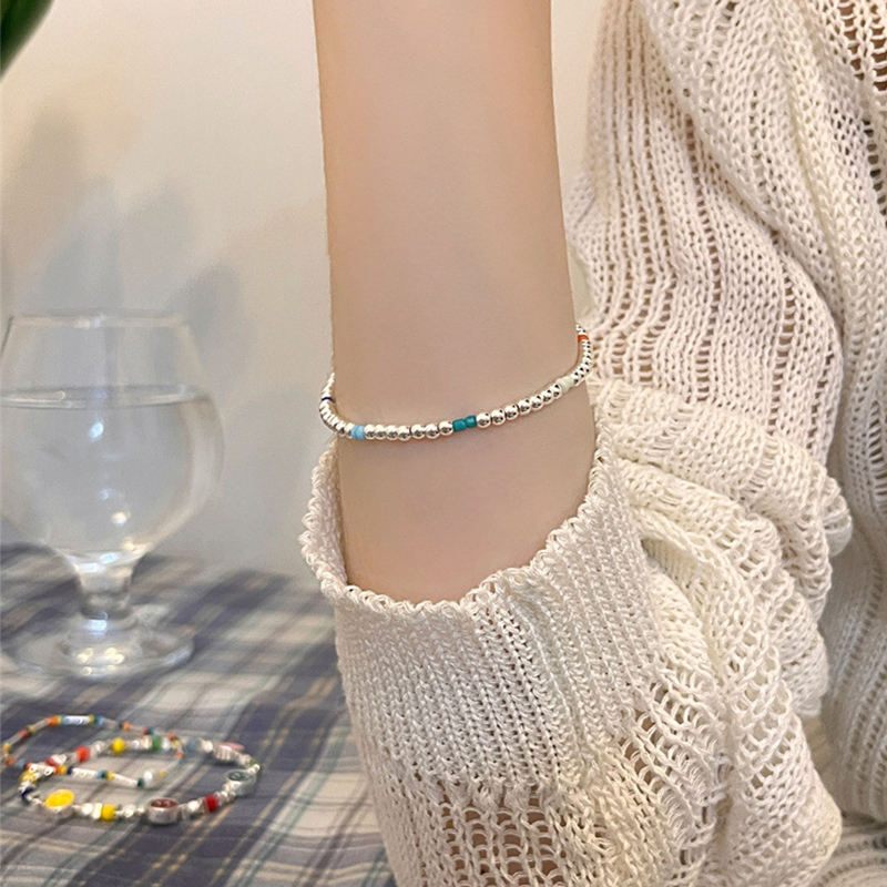 Dopamine Vòng Tay Hạt Mặt Cười Nhiều Màu Ngọt Ngào y2k